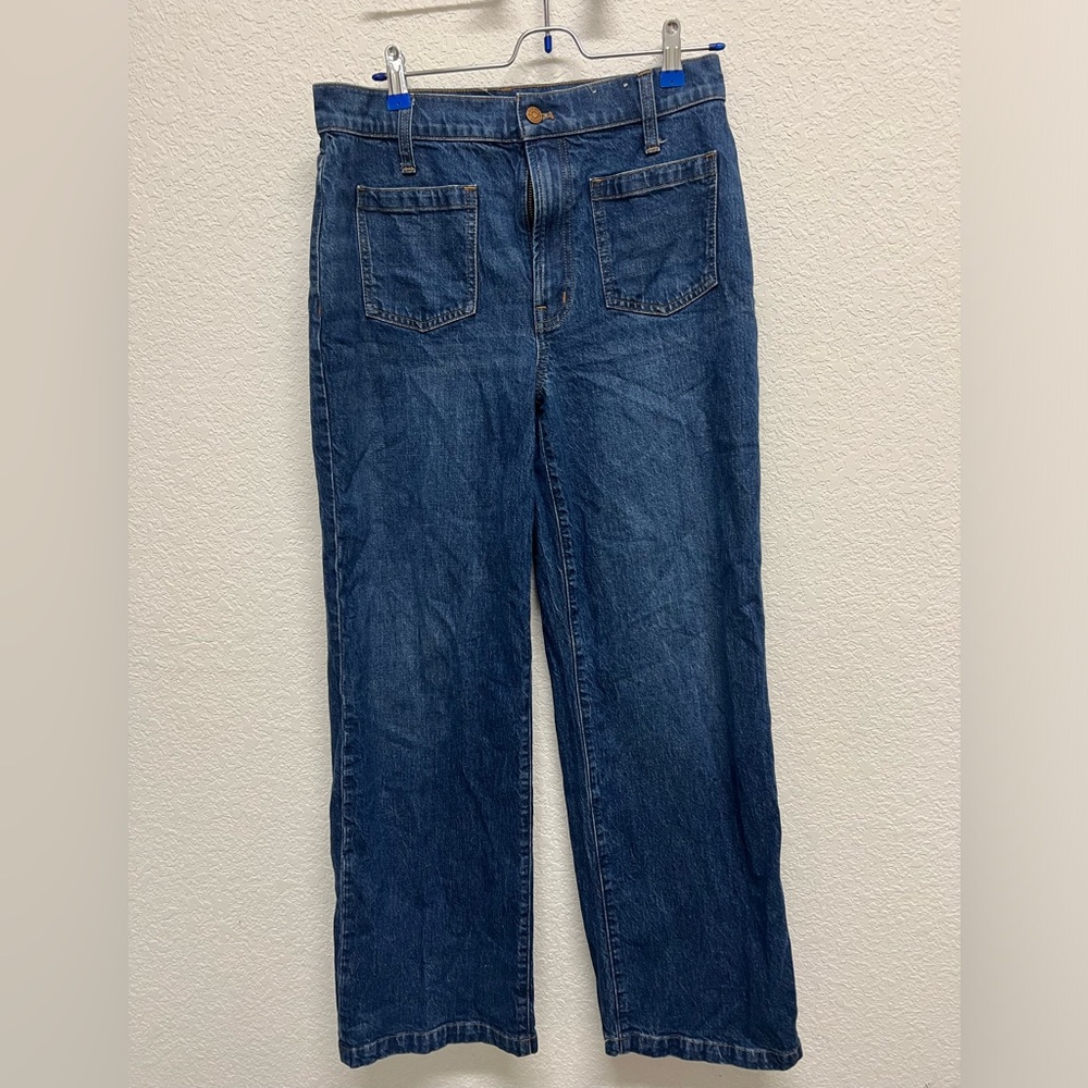 *Madewell Women’s The Perfect Vintage Wide Leg Jeans Patch Pocket size 29
